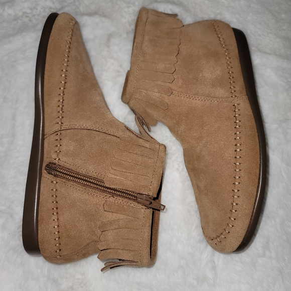 Aersole Fringe Moccasin Bootie - Picture 4 of 8